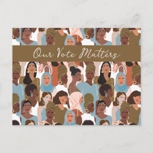 Empowered Women Vote Blank Inside Card