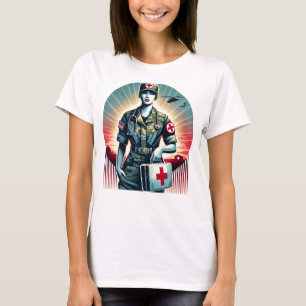 Empowering Army Nurse T-Shirt – Tribute 