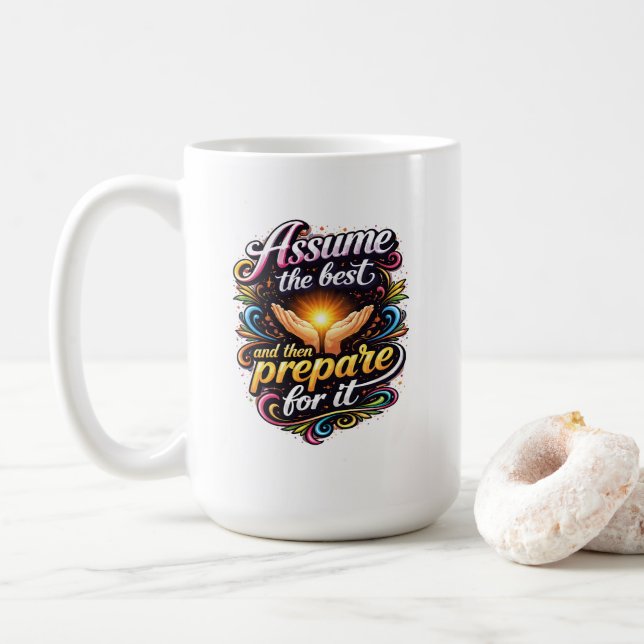 Empowering Left-handed Coffee Mug (With Donut)
