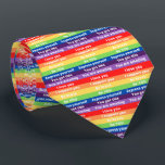 Empowering Pride Neck Tie<br><div class="desc">Celebrate pride with this colourful and empowering neck tie!</div>