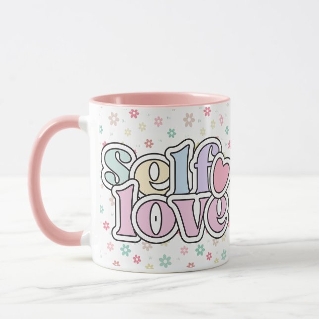 Empowering Self-Love Mug (Left)