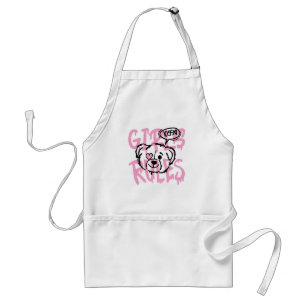 Empowering Women: GIRLS RULES Artwork Standard Apron