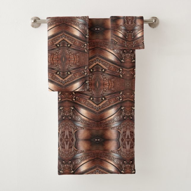 Empreinte Brown en cuir d'armure victorieuse (En situation)