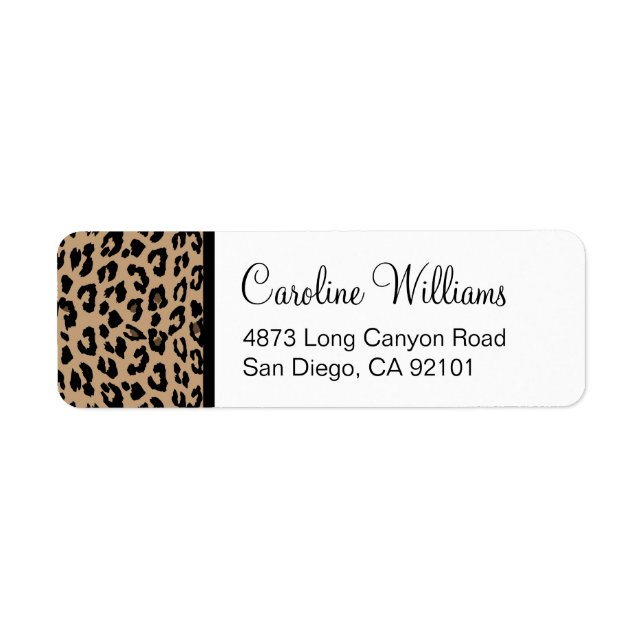 Empreinte de léopard (Devant)