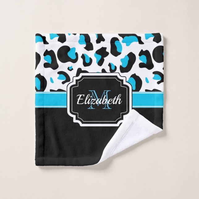 Empreinte de léopard (Gant de toilette)