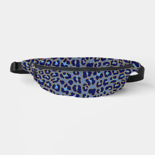 Empreinte de léopard bleu
