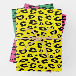 empreinte de léopard cool Feuilles papier d'envelo