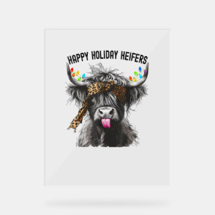 Empreinte de léopard de vache - Happy Holiday Heif