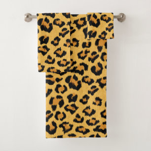 Empreinte de léopard Faux Fur Wild Style Safari Mo