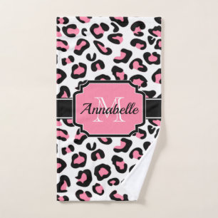 Empreinte de léopard rose