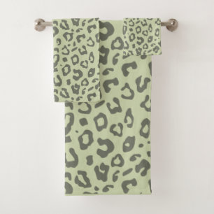 empreinte de léopard Sage Green et Poster de anima