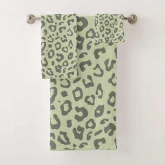 empreinte de léopard Sage Green et Poster de anima