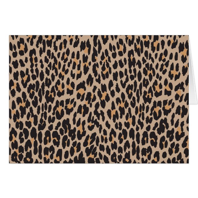 Empreinte de léopard, Spots de léopard, Leopard Br (Devant horizontal)