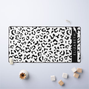 Empreinte de léopard, Spots, Noir Et Blanc, Votre