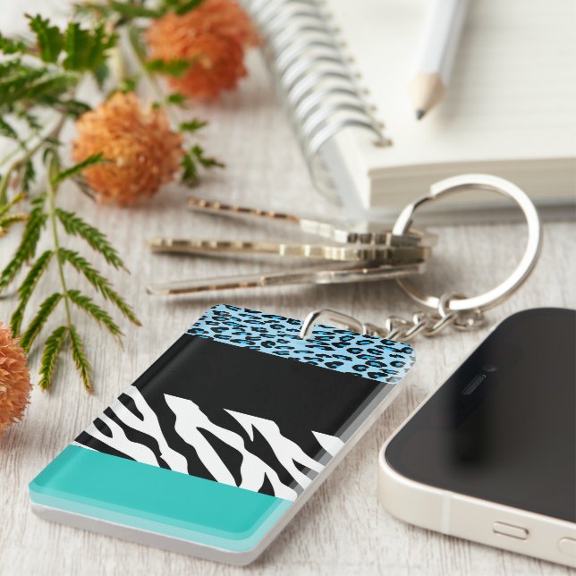 Empreinte de léopard, Zebra Print, Poster de anima (Devant droit)