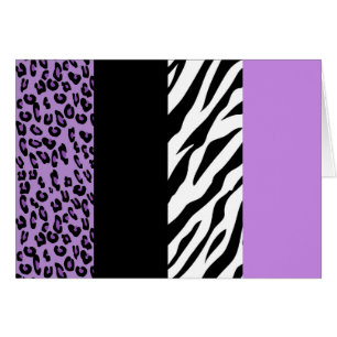 Empreinte de léopard, Zebra Print, Poster de anima