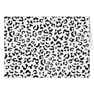 Empreinte de léopard, Zones Léopard, Noir Et Blanc