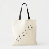 Empreinte de patte de rat - sac