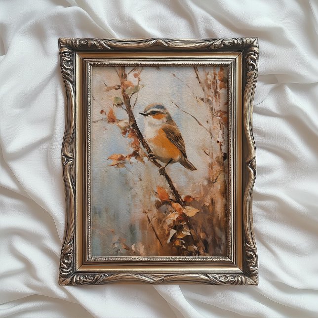 Empreinte d'oiseau, Art mural imprimable d'automne (Créateur téléchargé)