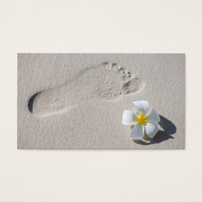 Empreinte sur le sable (Devant)