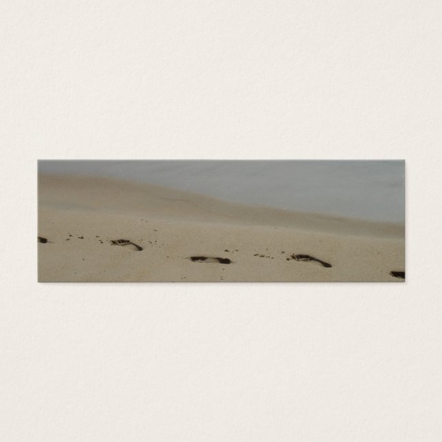 Empreintes dans le Signet de sable (Devant)