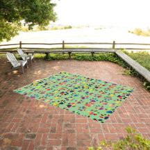 Empreintes de pattes colorés Animal