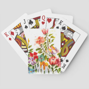 EMPREINTES DE PATTES DERRIÈRE LES CARTES DE JEU DE