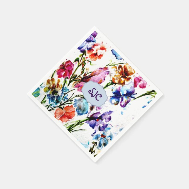 EMPREINTES DE PATTES PUPPY | SERVIETTES EN PAPIER (Coin)