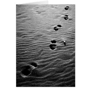 Empreintes sur le sable