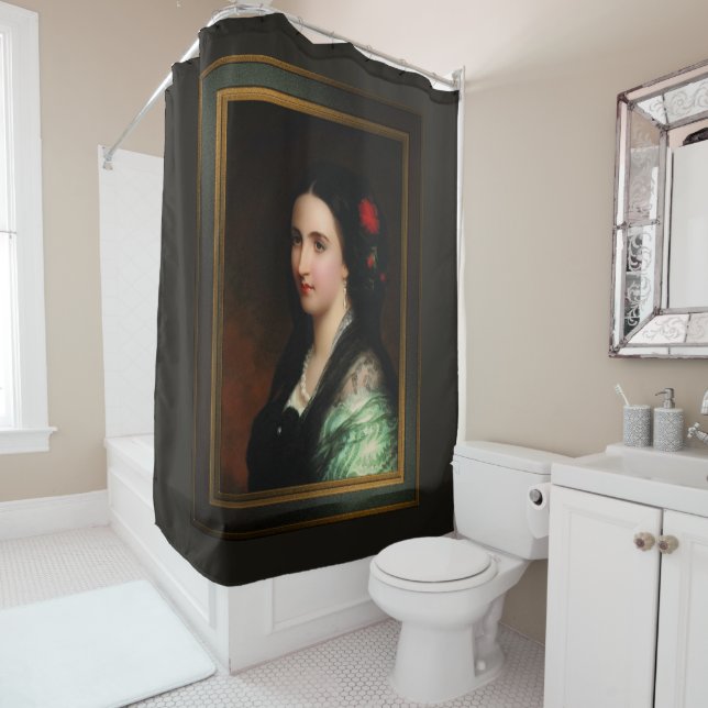 Empress Carlota of Mexico by Hermann Winterhalter (In Situ)