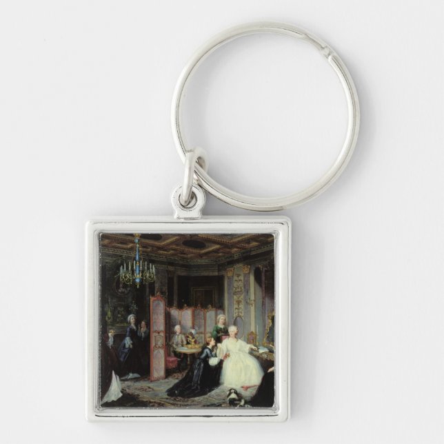 Empress Catherine the Great  receiving a Keychain (Front)
