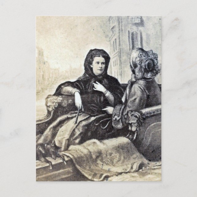 Empress Elisabeth Austria - Sissi, Sisi in Venice Postcard (Front)