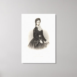 Empress Elisabeth of Austria Canvas Print