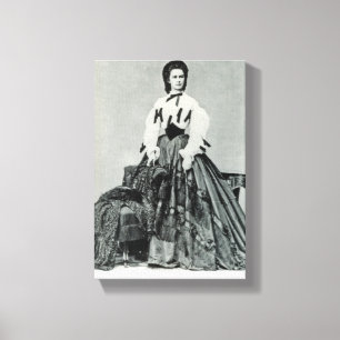 Empress Elisabeth of Austria Canvas Print
