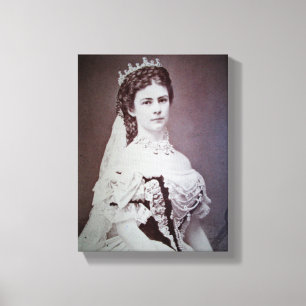 Empress Elisabeth of Austria Hungary Canvas Print