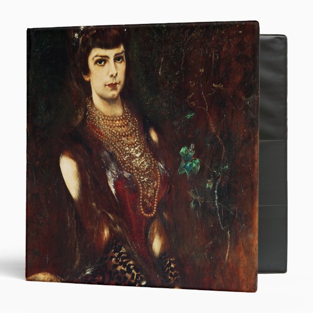 Empress Elizabeth of Austria, 1883 Binder (Front/Inside)