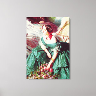 Empress Eugenie and her Ladies in Waiting Canvas Print
