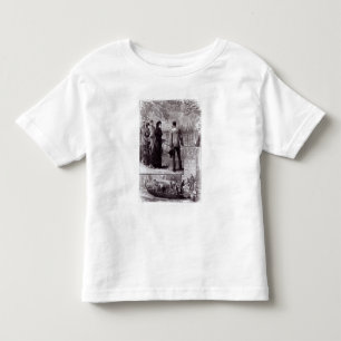 Empress Eugenie visiting the tomb of Napoleon I Toddler T-shirt