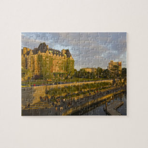 Empress Hotel and Inner Harbour waterfront, Jigsaw Puzzle