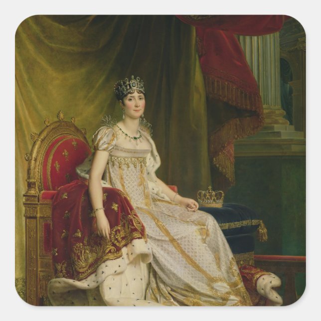 Empress Josephine  1808 Square Sticker (Front)