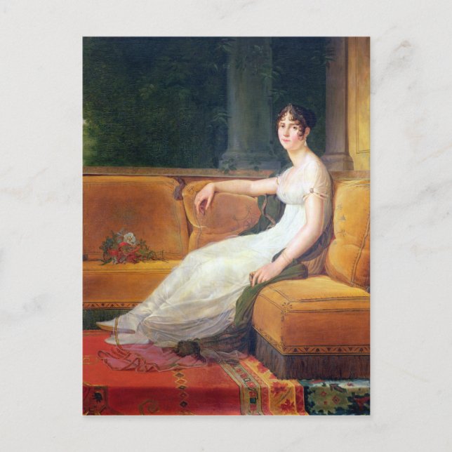 Empress Josephine  at Malmaison, c.1801 Postcard (Front)