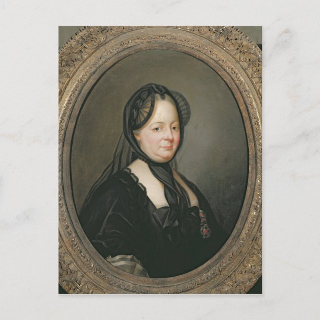 Empress Maria Theresa  of Austria Postcard (Front)