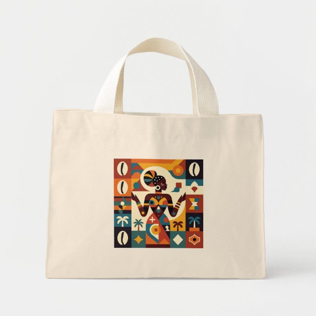 Empress of Abundance Mini Tote Bag (Front)