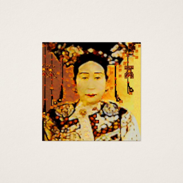 Empress of China art vintage image (Front)