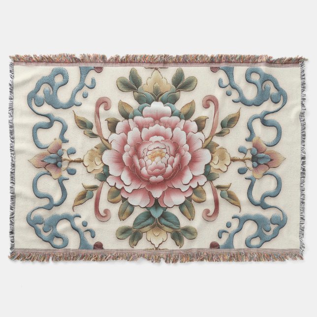 Empress Radiance Throw Blanket (Front)