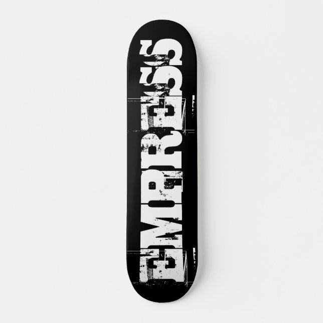 EMPRESS Skateboard, 7¾" Deck Skateboard (Front)