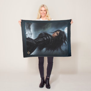 Empress Vampire Hunter AI Concept Art by Xzendor7 Fleece Blanket
