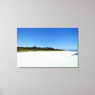 Empty Beach Canvas Print