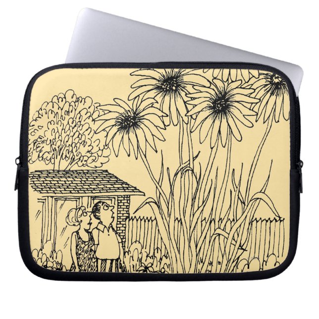 Empty Bird Feeder Laptop Sleeve (Front)