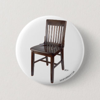 Empty Chair 2 Inch Round Button